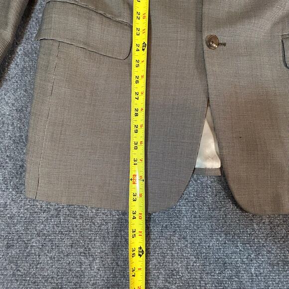 Paul Stuart 2 PC Wool and Silk‎ Suit Size 42-36 Tall/Long Made in Canada - Picture 8 of 12